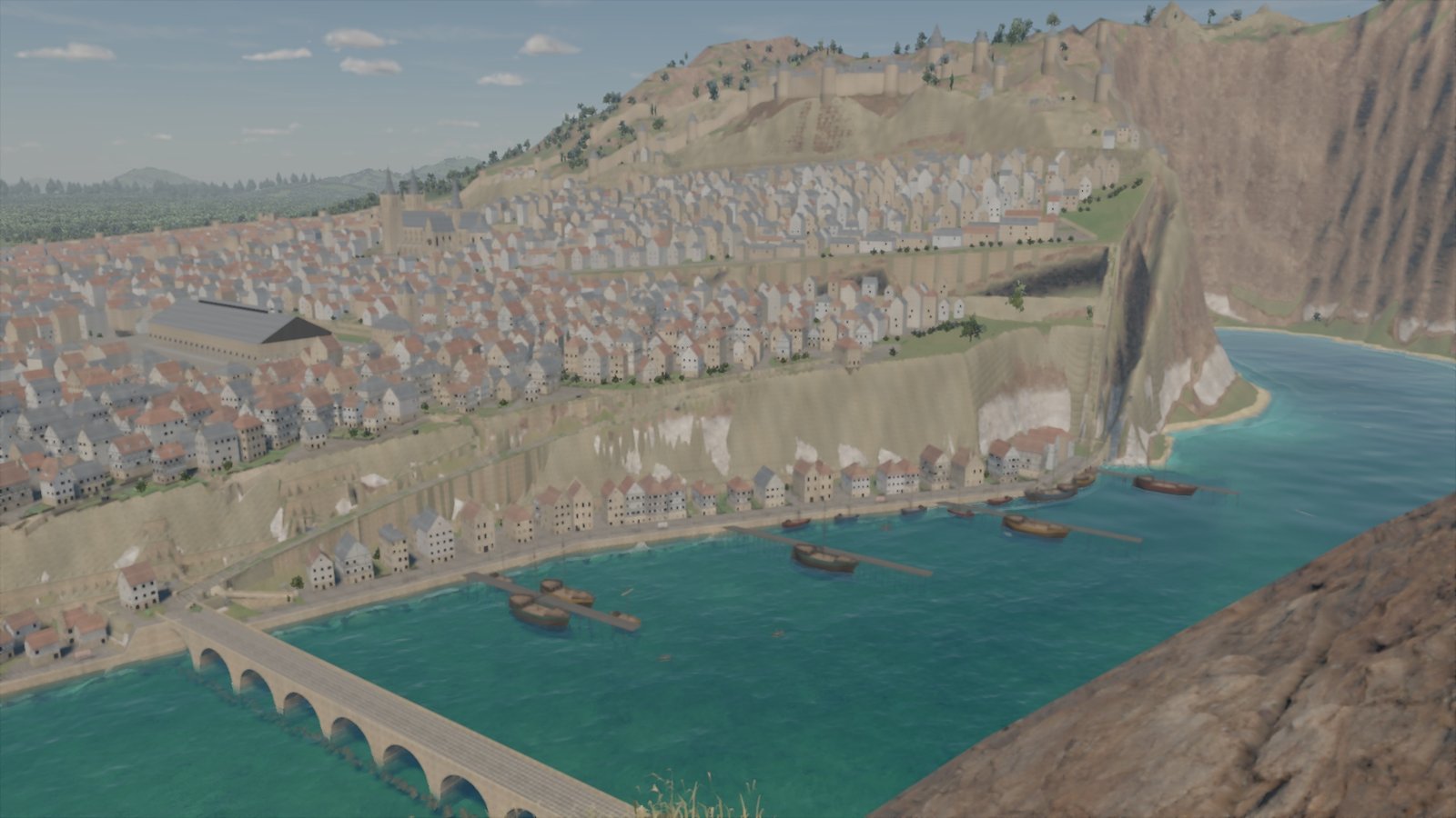 Aldon, the capital, in the game